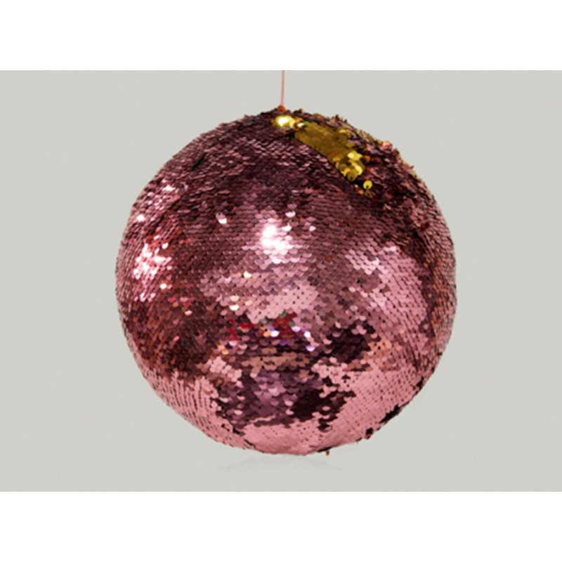 Vianočná guľa glitter 10cm 251815
