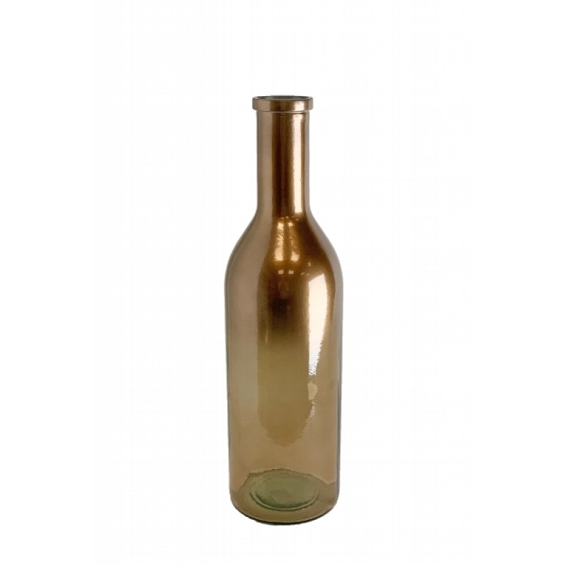 VÁZA SKLO BRONZ 50CM 426877