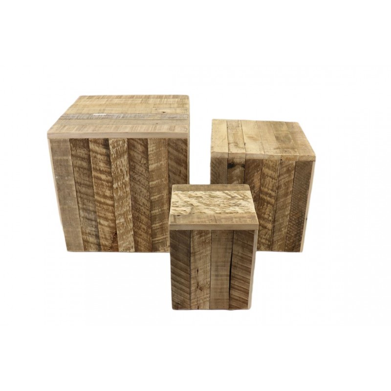 Stôl/podstavec drevo malý