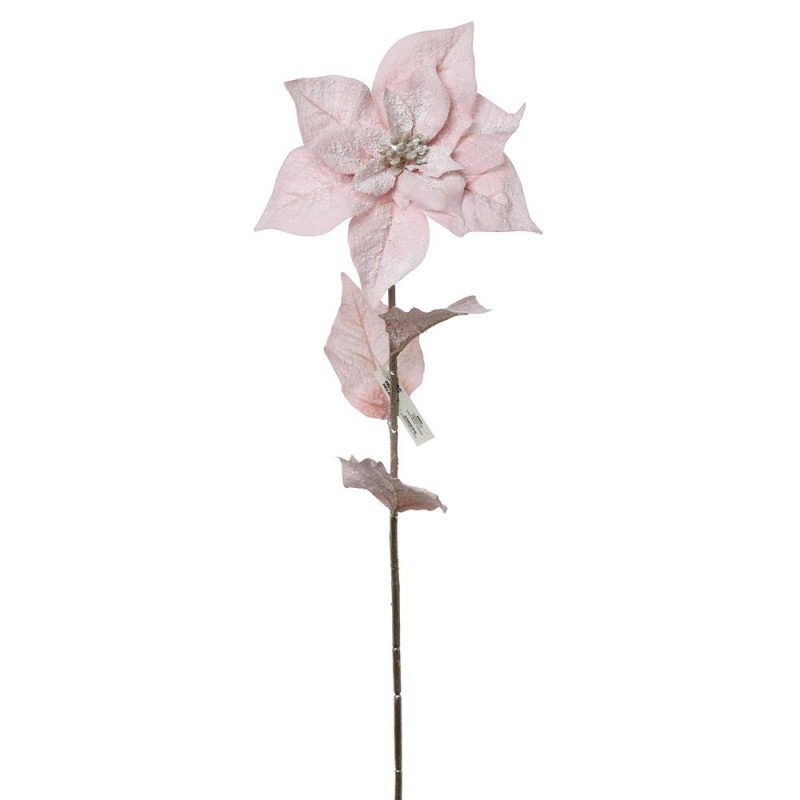 Um.poinsetia ružová 65cm 205293